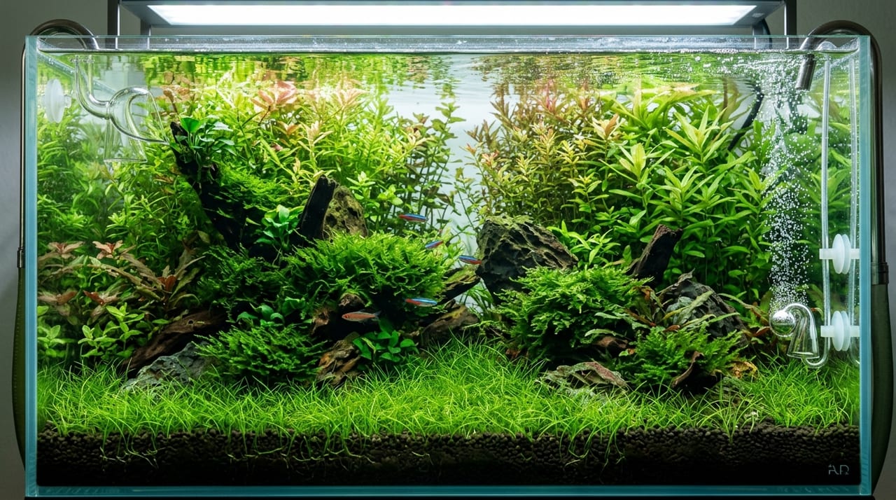 水草用CO2システムの完全ガイド|セットアップから日常メンテナンスまでの実践マニュアル