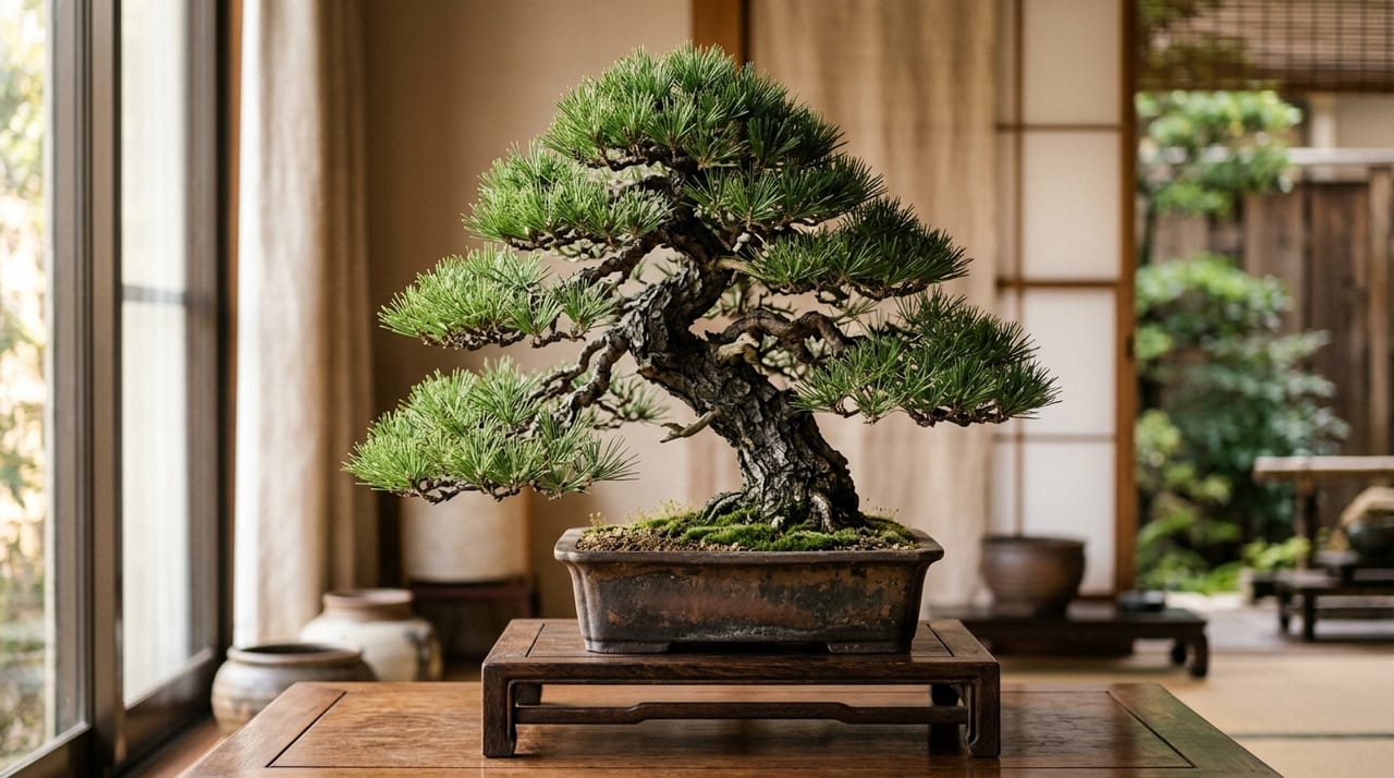松盆栽的摘芽(绿摘)完整指南|黑松和五针松的管理
