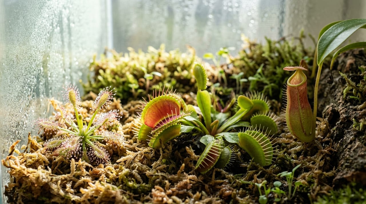 食虫植物が届いたら最初にすること|輸送ストレスからの回復と環境慣化ガイド