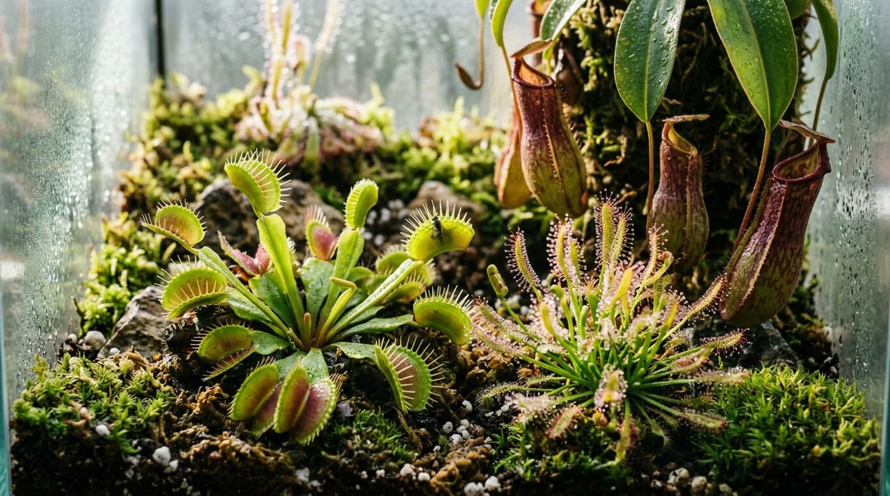 Can Carnivorous Plants Control Fungus Gnats? Actual Effectiveness, Tips for Outdoor Cultivation, and Indoor Applications