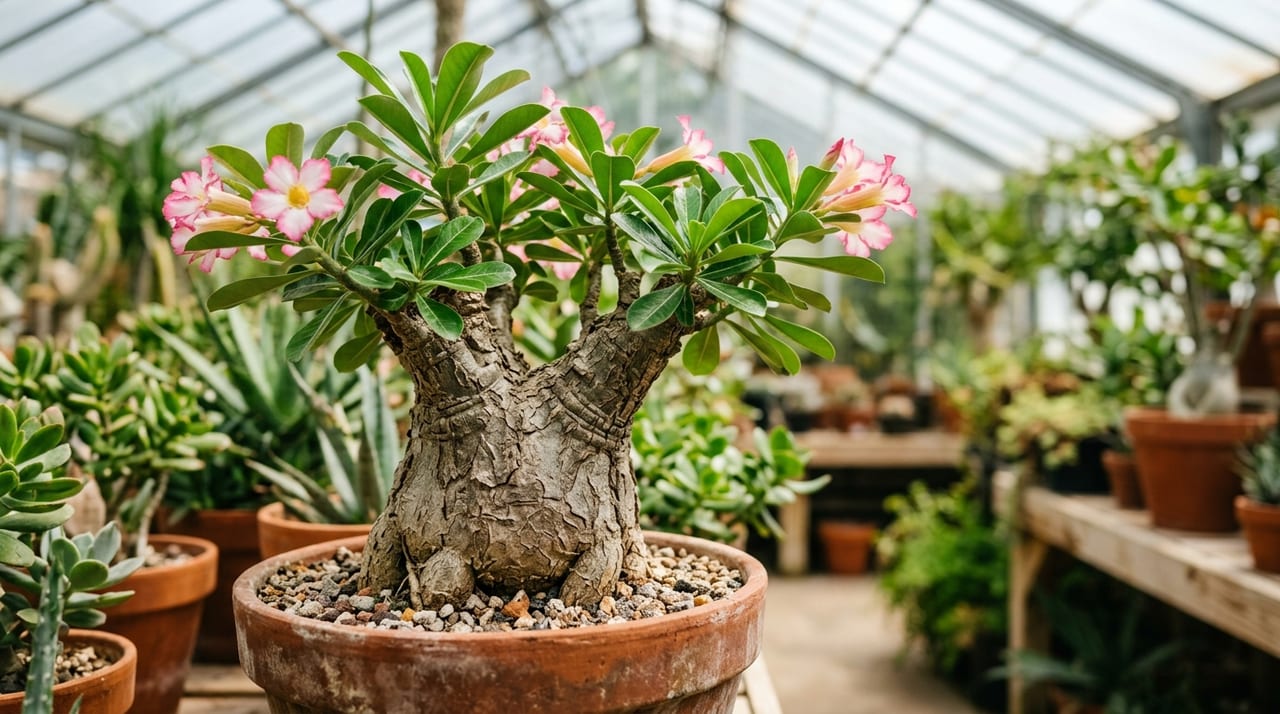Caudex Plant Sunburn Prevention | Spring Light Acclimation and Shade Management