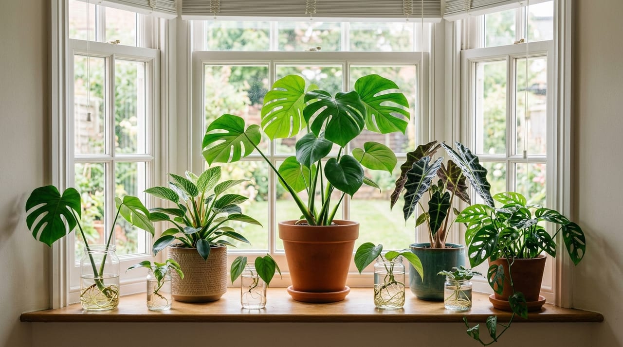 观叶植物换盆指南|时间、步骤与花盆选择