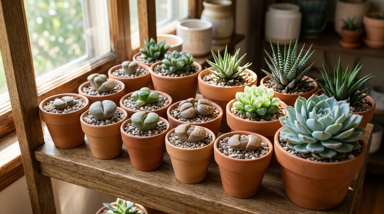 Lithops (Living Jewels) Cultivation and Propagation ~ Complete Guide to Seasonal Management and Division Techniques