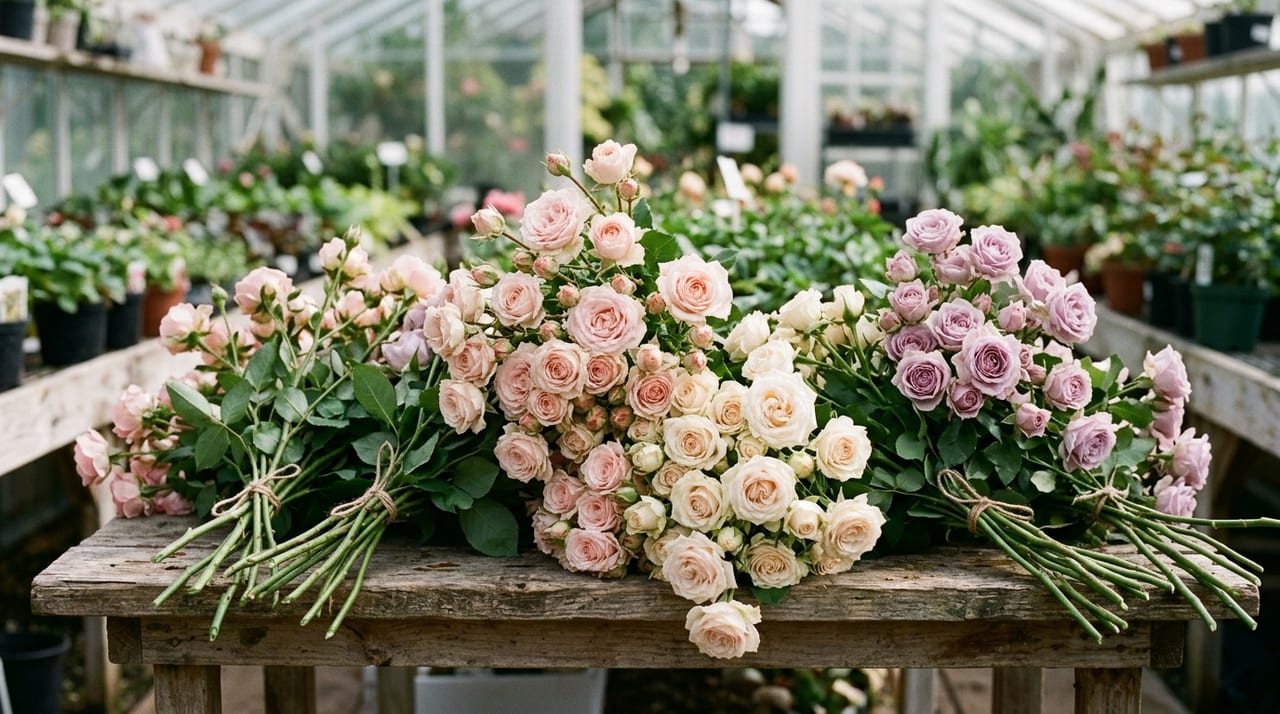 Spray Rose Small-Flowered Varieties: Points in Cultivation and Improvement