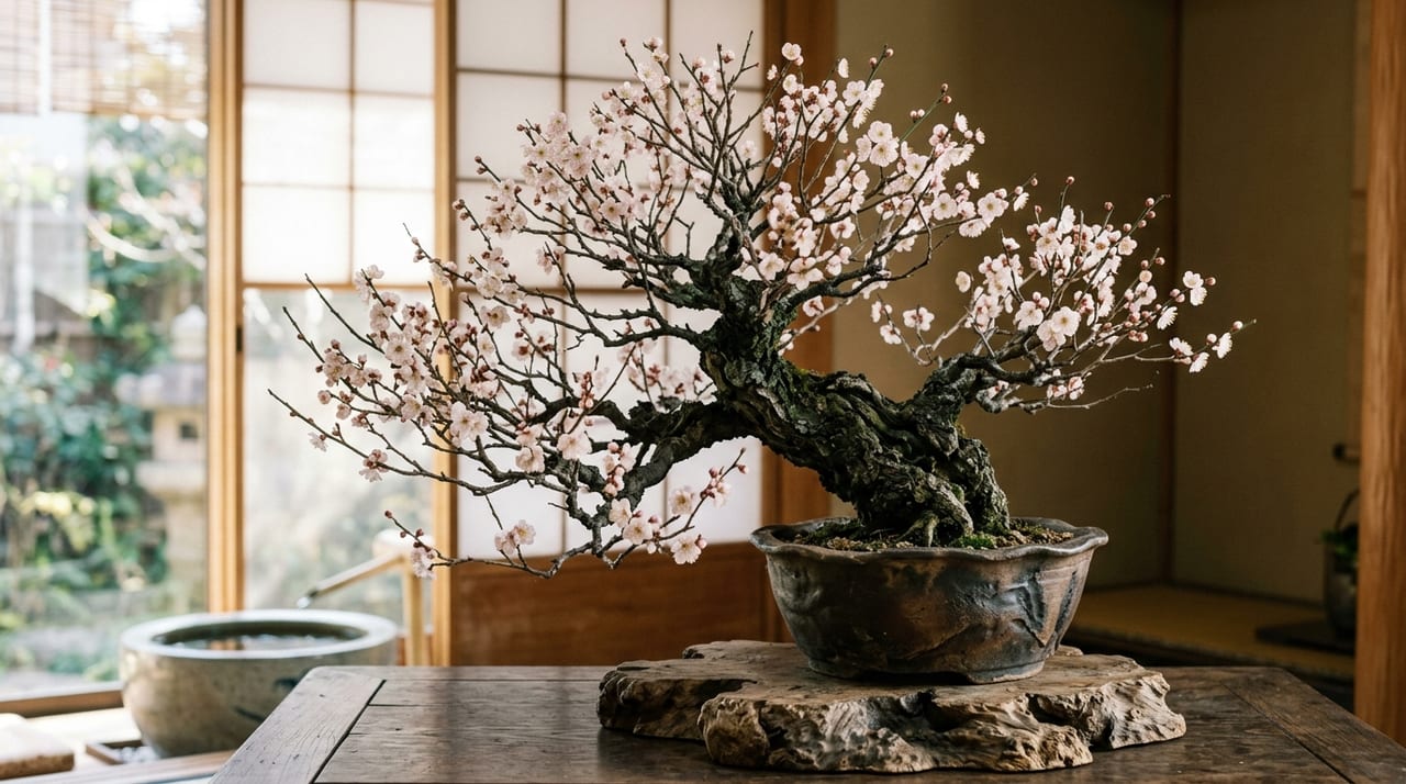 梅（ウメ）盆栽の育て方｜花を咲かせる剪定タイミングと一年の管理