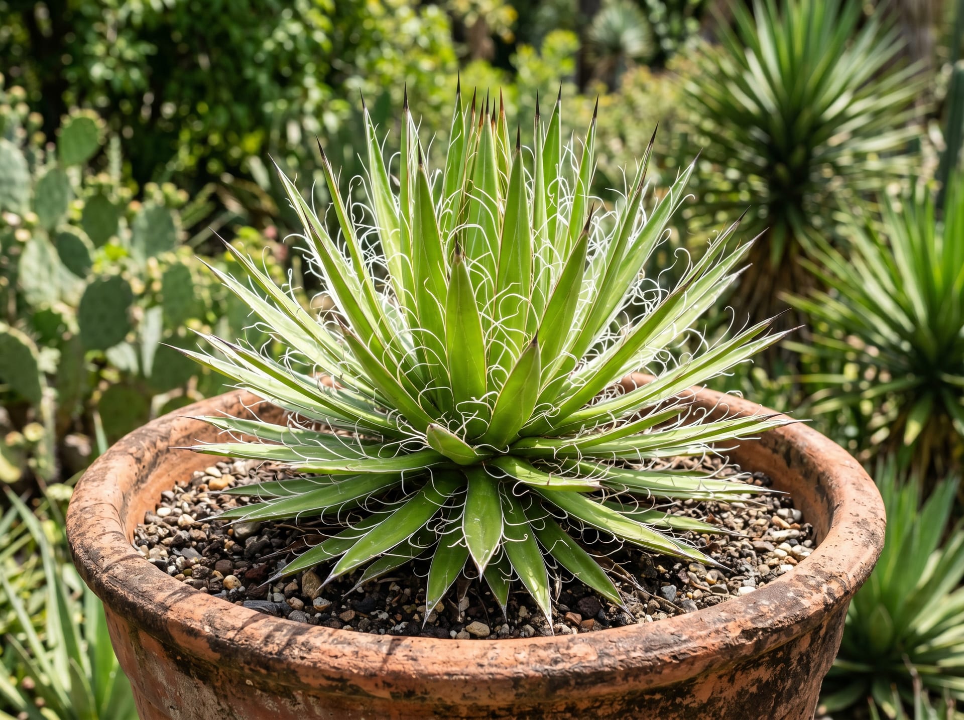 アガベ ファイヤーボール　観葉植物 多肉植物 ファイアーボールの育て方・特徴・価格相場｜アガベ図鑑 | ボタちょく