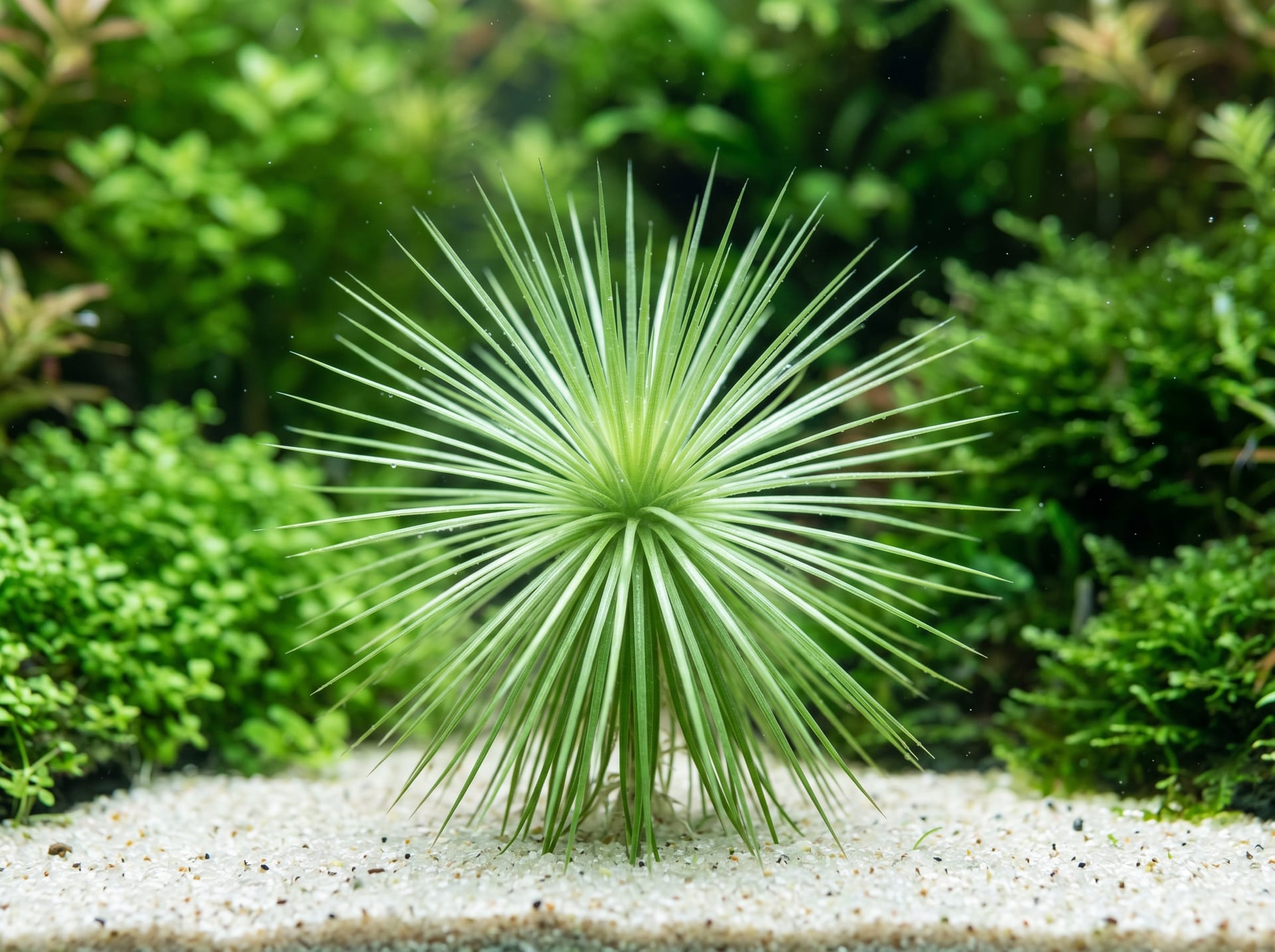 翠绿挺水