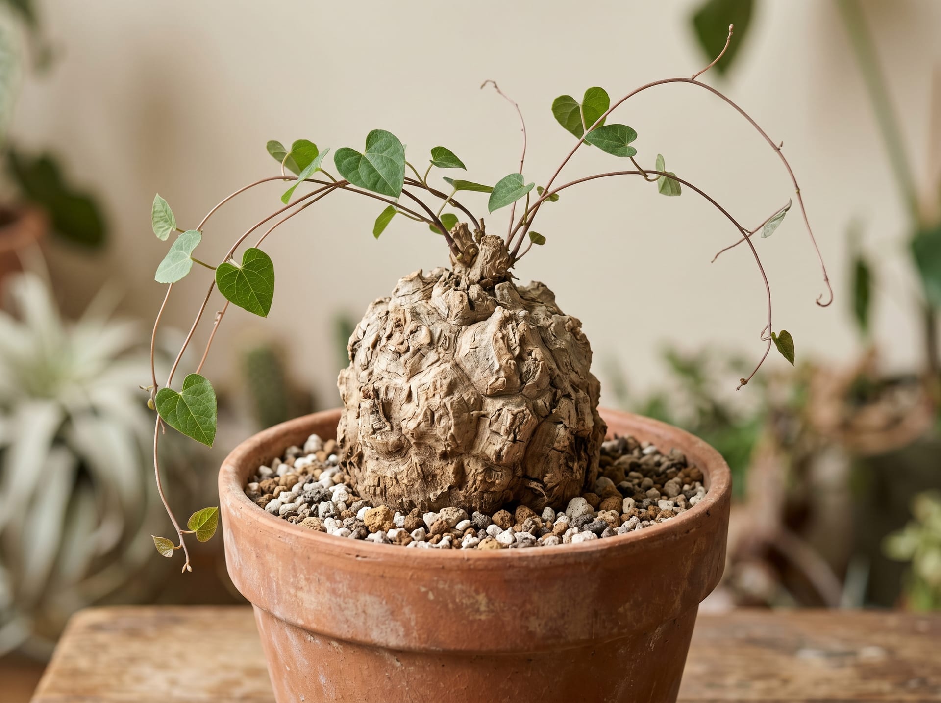 ケファロペンタンドラ・エキローサの育て方・特徴・価格相場｜塊根植物
