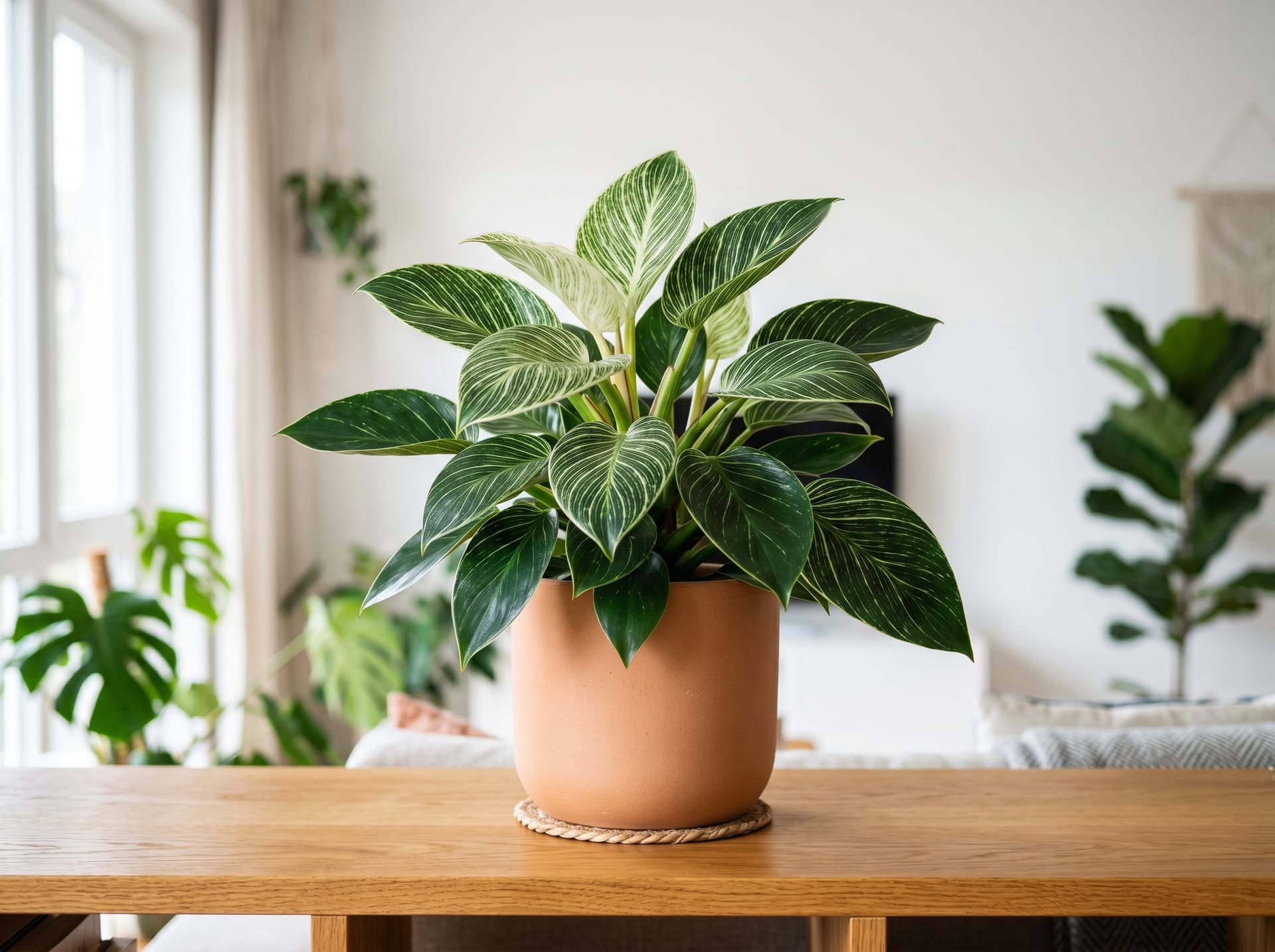 飛洛德羅伯金 (Philodendron 'Birkin')
